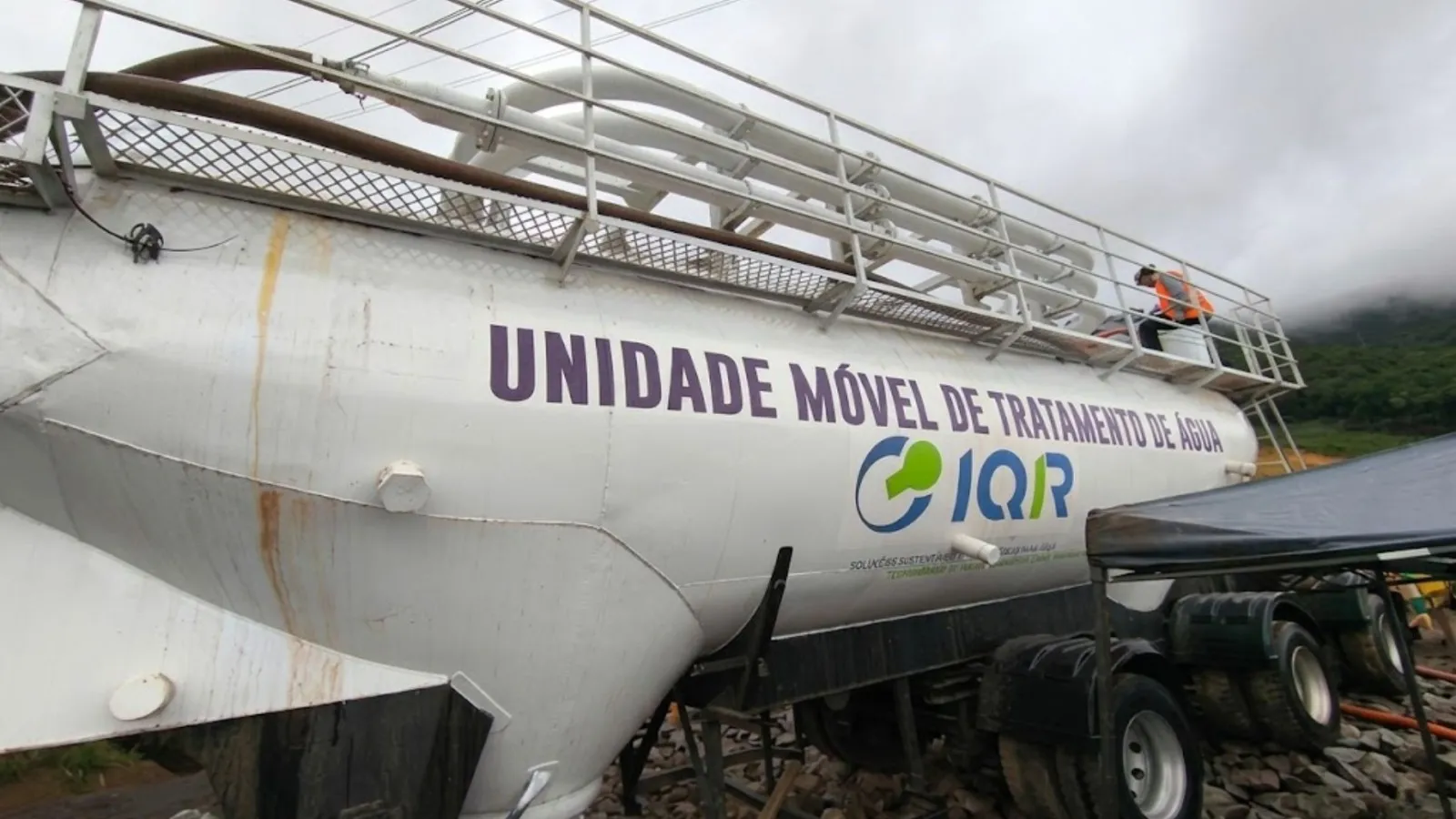 ETE Móvel IQR em operação
